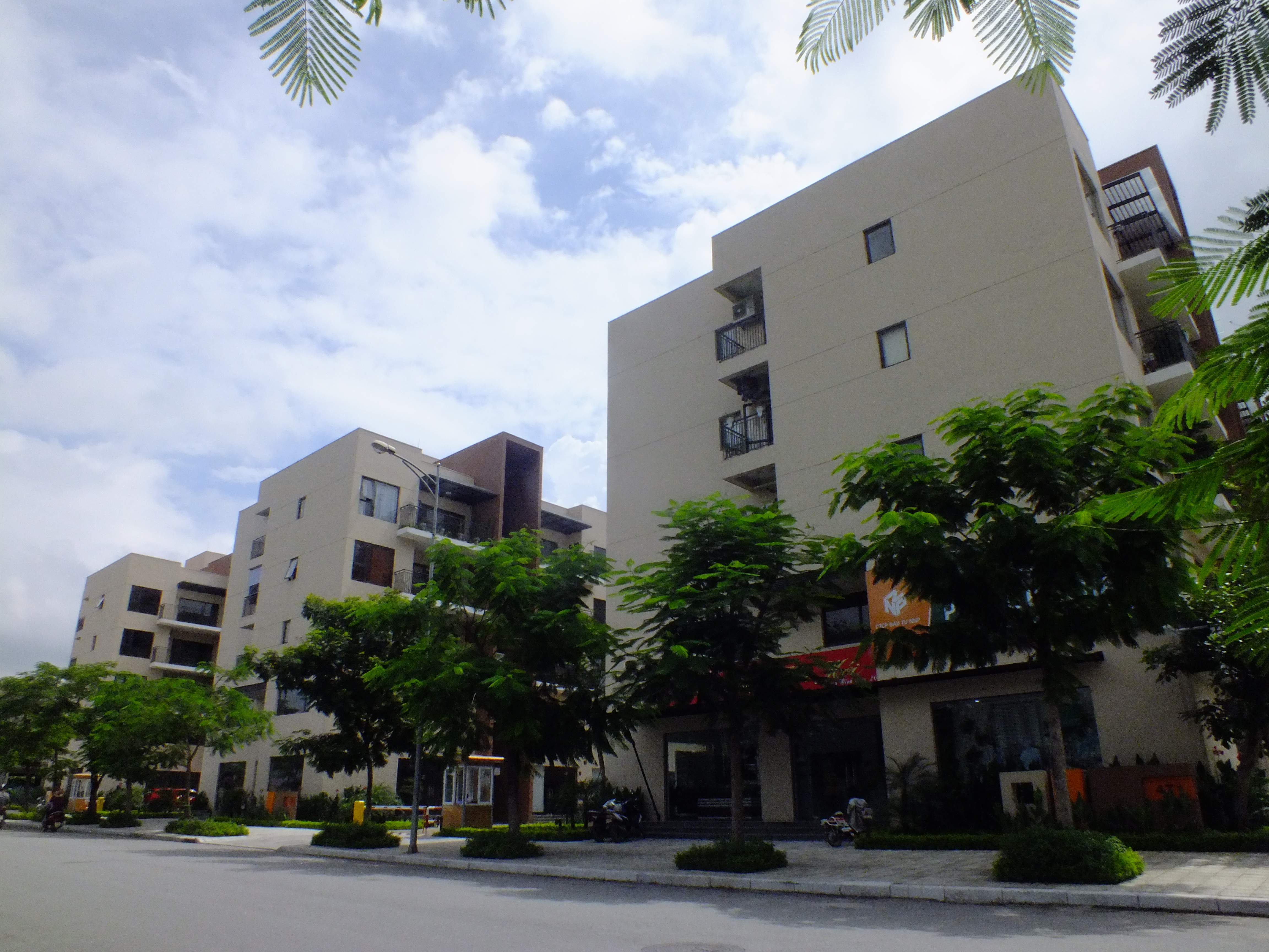 cụm chung cư 4 tầng