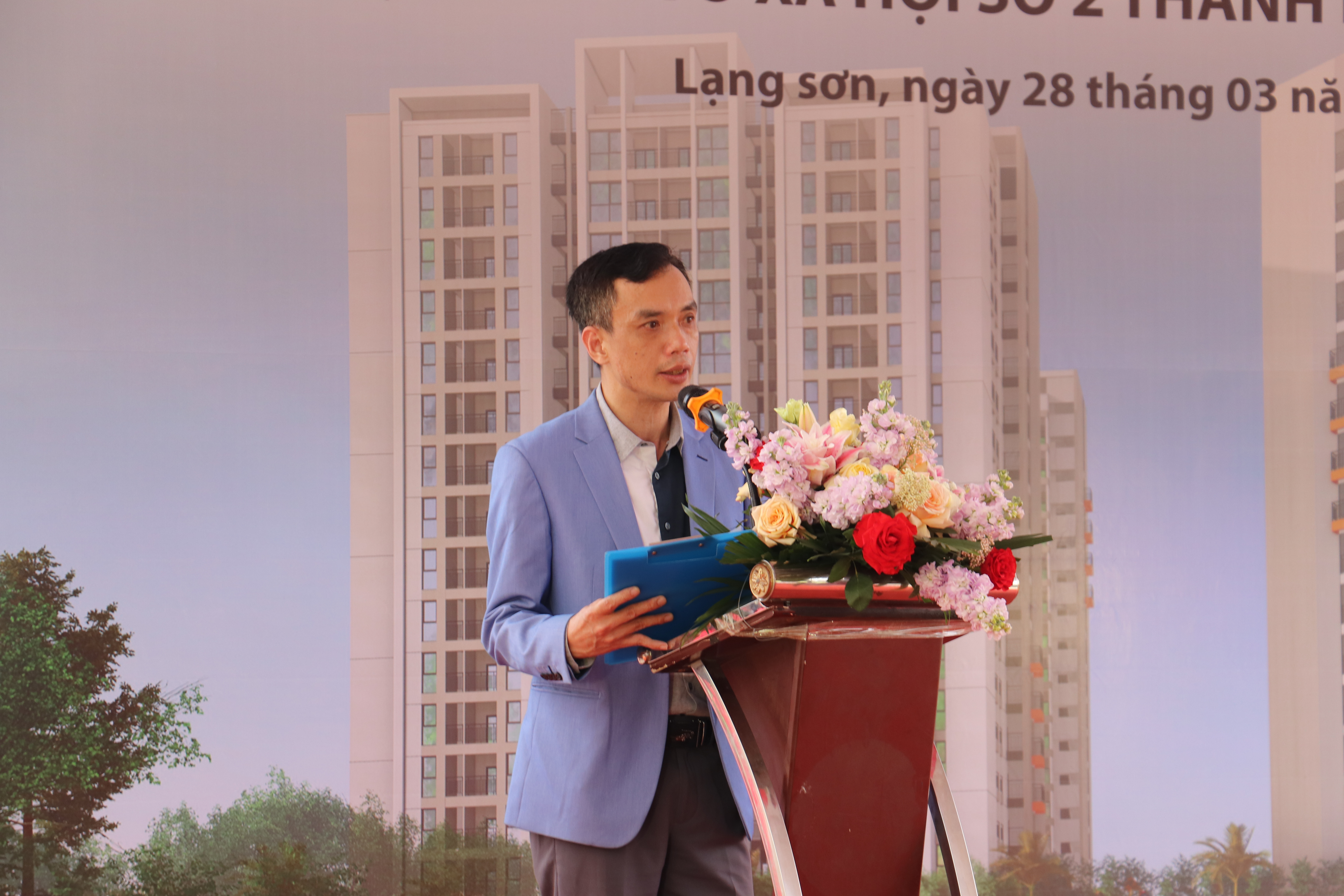 Chủ đầu tư phát biểu